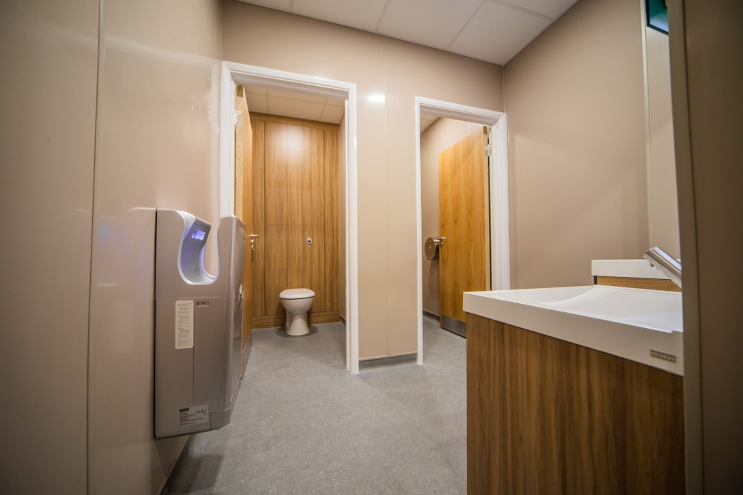 Design and refurbishment of office toilets