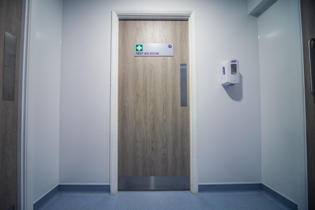 First Aid Room by Inspired Washrooms